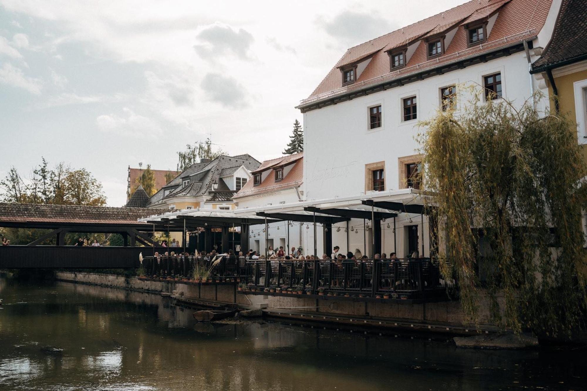 Hotel Bootshaus Amberg Exterior foto